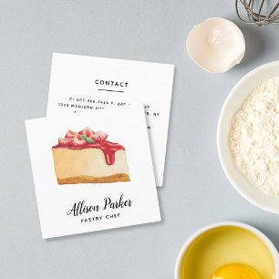 Pastry Chef Business Card
