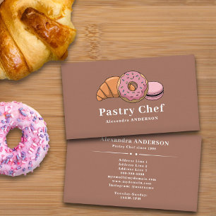 Pastry Chef Business Card