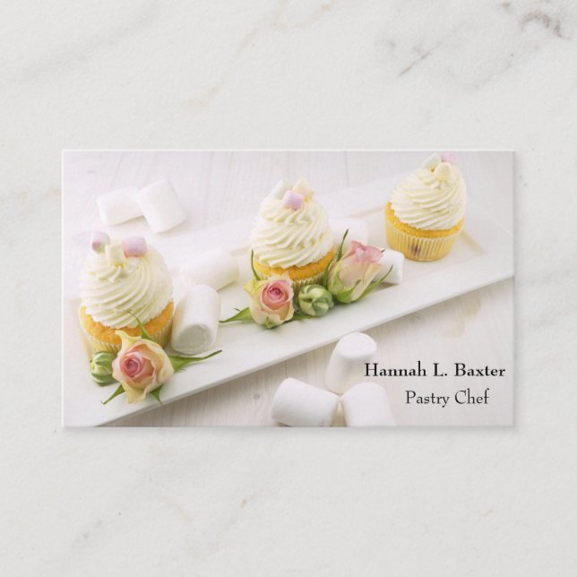 Pastry Chef Business Card (Front)