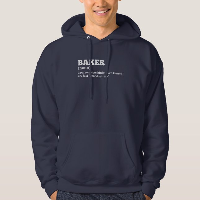 Pastry Chef Definition Hoodie (Front)