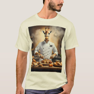 "Pastry Chef Giraffe: Reaching New Heights in the  T-Shirt