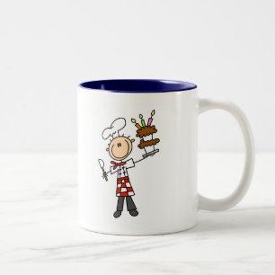 Pastry Chef Tshirts and Gifts Two-Tone Coffee Mug