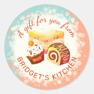 Pastry desserts bakery from the kitchen of sticker