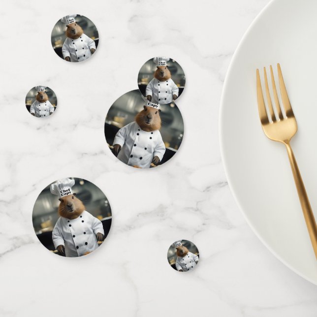 Pastry Prowess: The Culinary Capybara Confetti (Group)