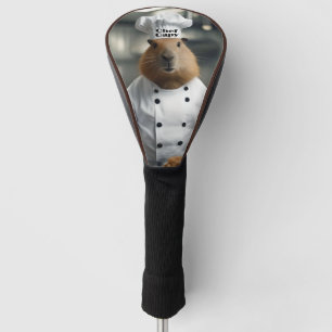 Pastry Prowess: The Culinary Capybara Golf Head Cover