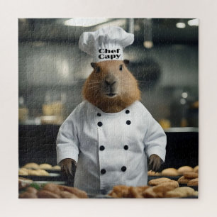 Pastry Prowess: The Culinary Capybara Jigsaw Puzzle
