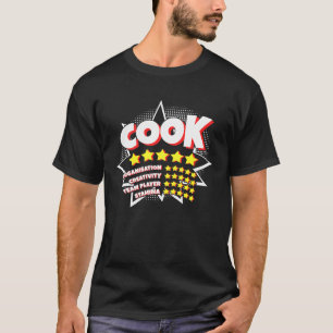 Pastry Ship Cook Sous Chef Cooker Culinarian Idea T-Shirt