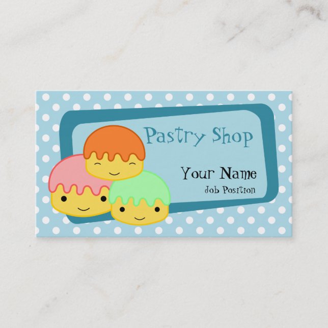 Pastry Shop Business card (Front)