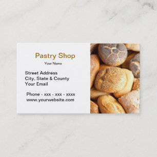 Pastry Shop Business Card