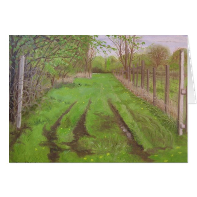 "Pasture Lane" (Front Horizontal)