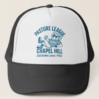 Pasture League Champs – Funny Chapel Hill Ram Trucker Hat