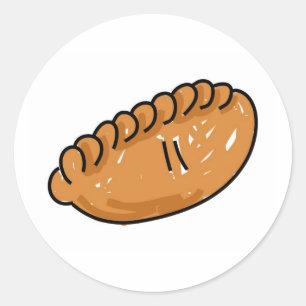 Pasty Classic Round Sticker