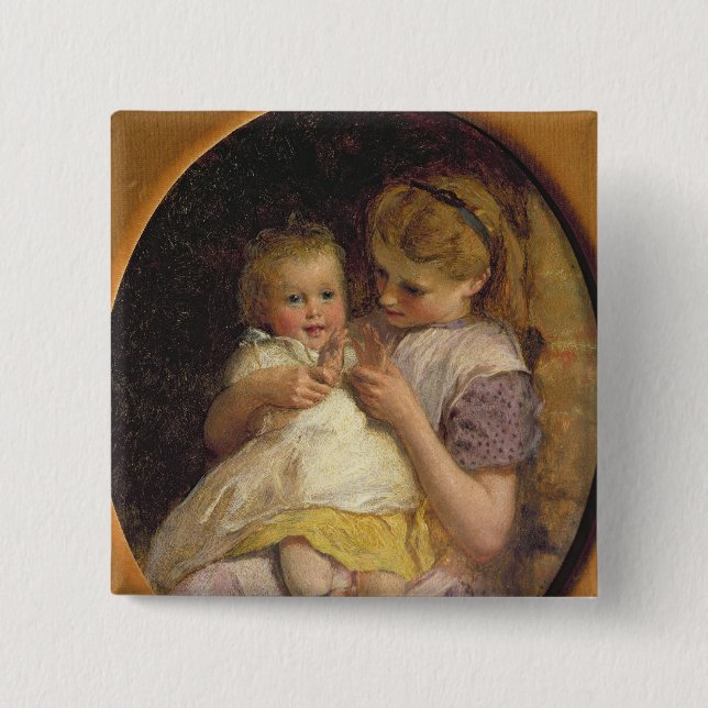Pat-a-cake 15 Cm Square Badge (Front)