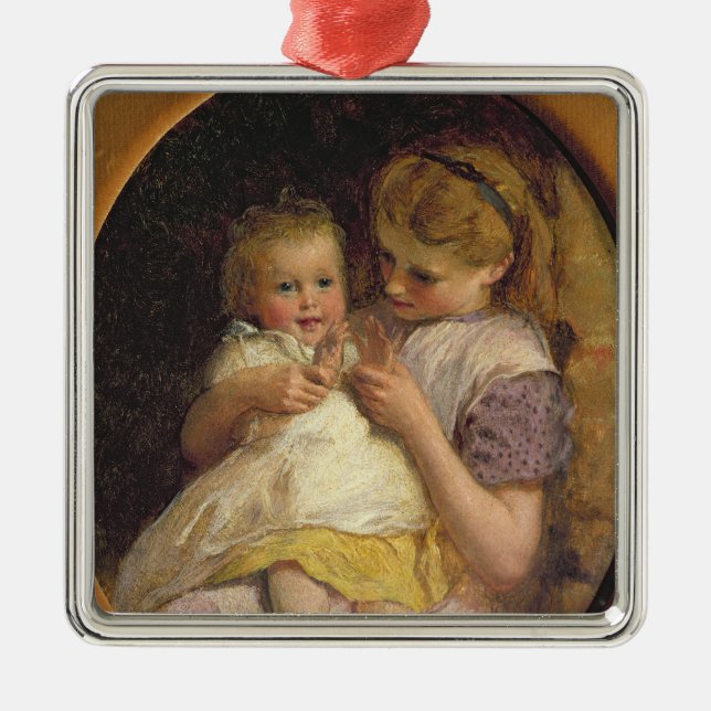 Pat-a-cake Metal Tree Decoration (Front)