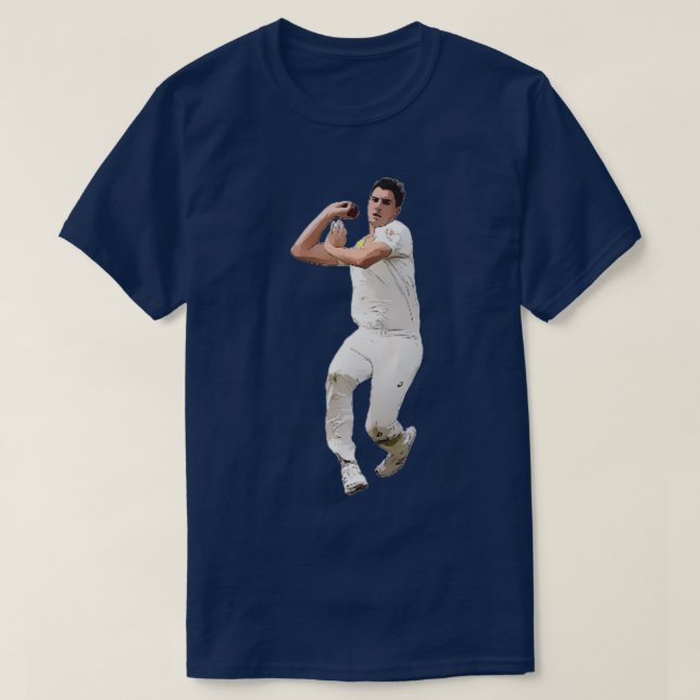 Pat Cummins The Ashes T-Shirt (Design Front)