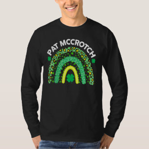 Pat Mccrotch St Patricks Day Women Cute Shamrock T-Shirt