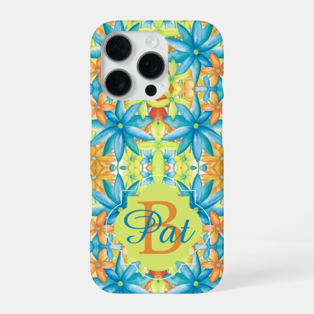 Pat Mosaic Business iPhone Case (Back)