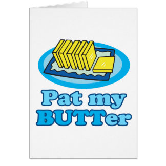 pat my butt butter funny food design pun