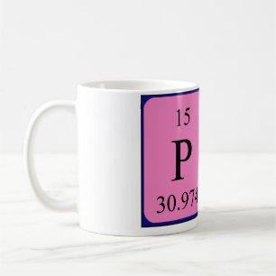 Pat periodic table name mug