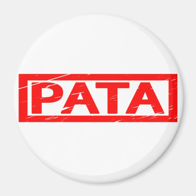 Pata Stamp Magnet (Front)