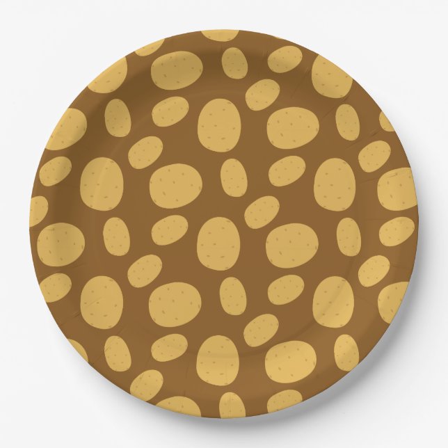 Patacas Paper Plate (Front)