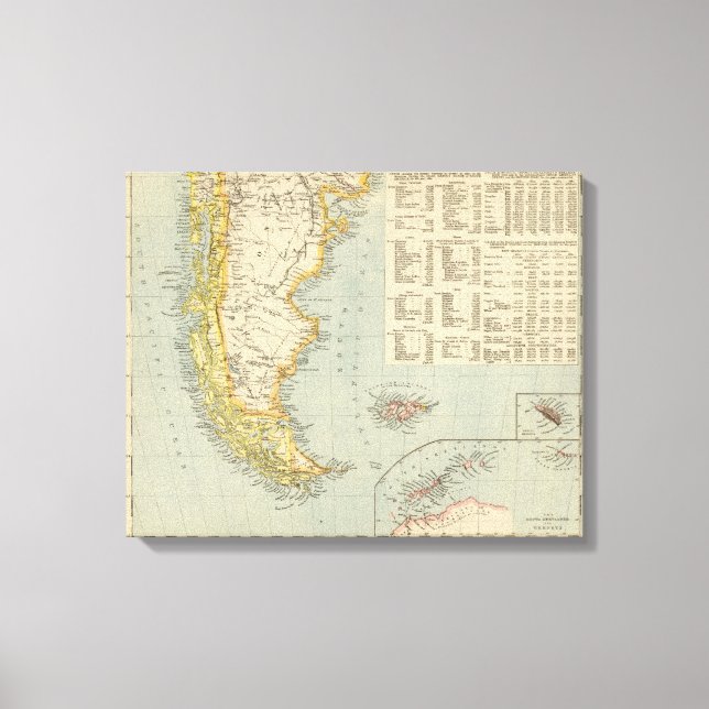 Patagonia and Argentina Canvas Print (Front)
