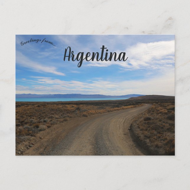 Patagonia Argentina Postcard (Front)