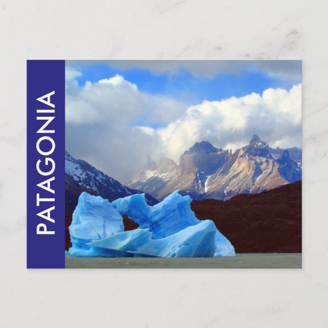 patagonia lago grey postcard (Front)
