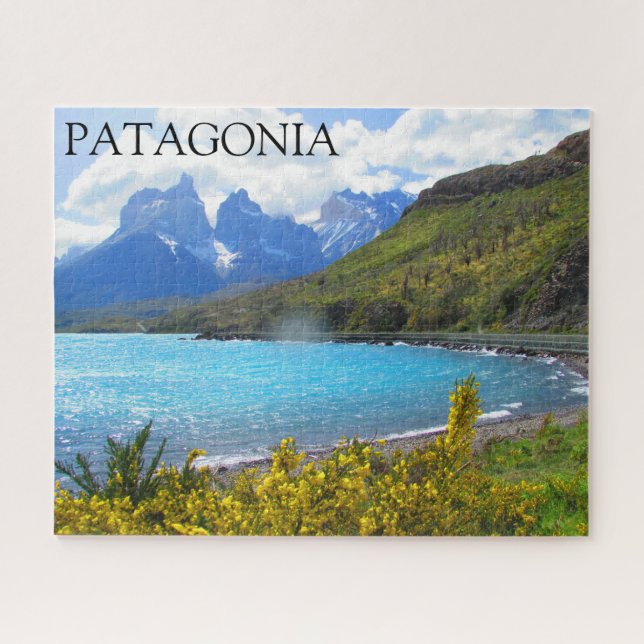 patagonia lake peaks jigsaw puzzle (Horizontal)