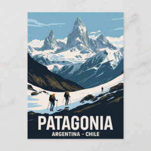 Patagonia Mountain Adventure Postcard