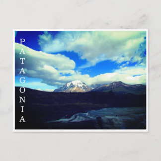 patagonia waterfall postcard