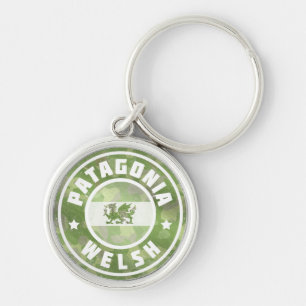 Patagonia Welsh Camo Flag Key Ring