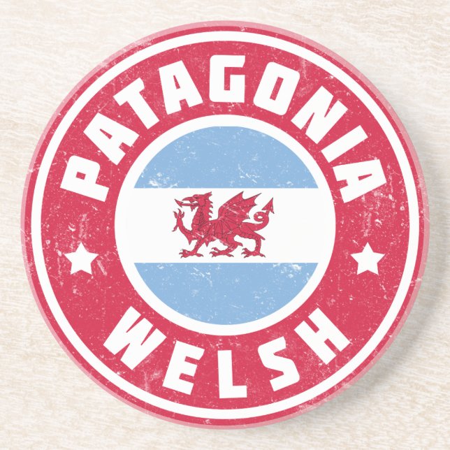 Patagonia Welsh Flag Coaster (Front)