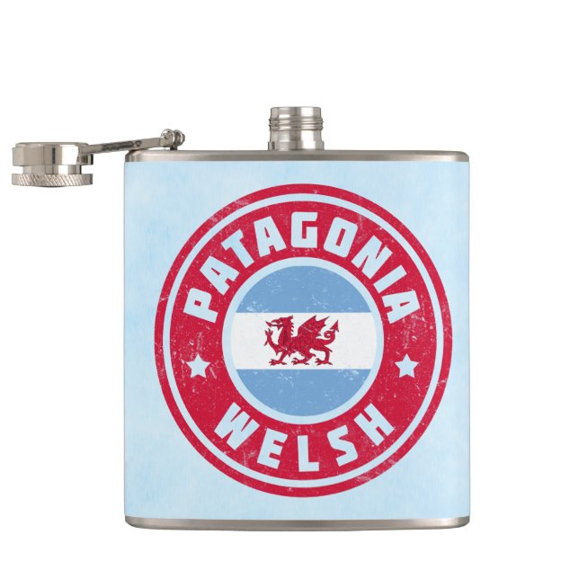 Patagonia Welsh Flag Hipflask Hip Flask (Opened)