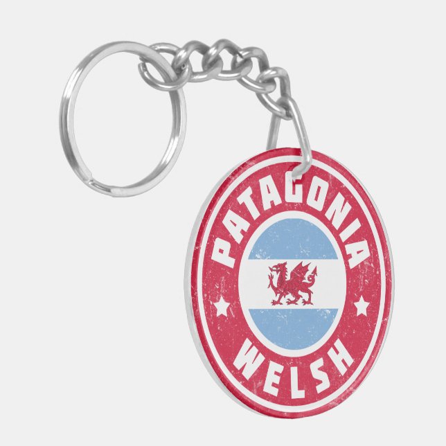 Patagonia Welsh Flag Keychain (Front Left)