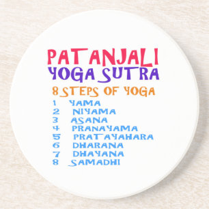PATANJALI Yoga Sutra Compilation List Coaster