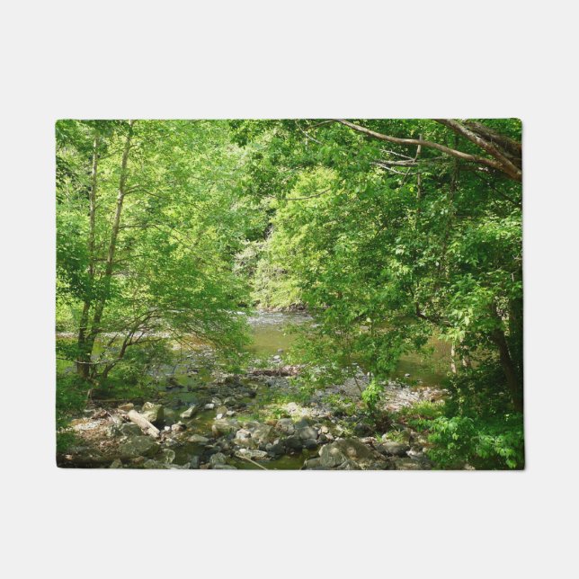 Patapsco River View Maryland Nature Photography Doormat (Front)