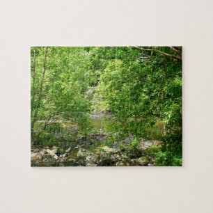 Patapsco River View Maryland Nature Photography Jigsaw Puzzle