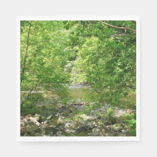 Patapsco River View Maryland Nature Photography Napkin