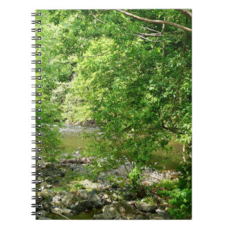 Patapsco River View Maryland Nature Photography Spiral Notebook
