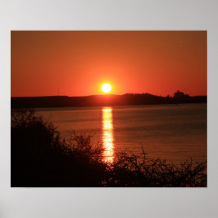 Patapsco Sunset Poster