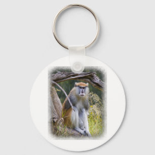 Patas Monkey Key Ring