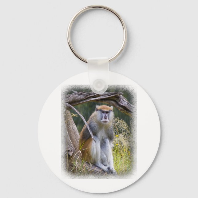 Patas Monkey Key Ring (Front)