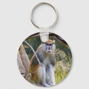 Patas Monkey Key Ring
