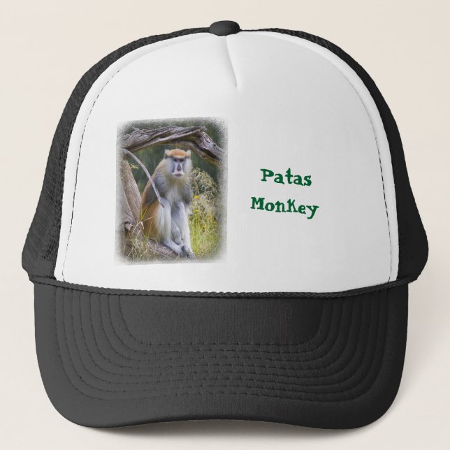 Patas Monkey Trucker Hat (Front)