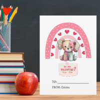 Patch Dog Doll, Kids Classroom Valentine's Day