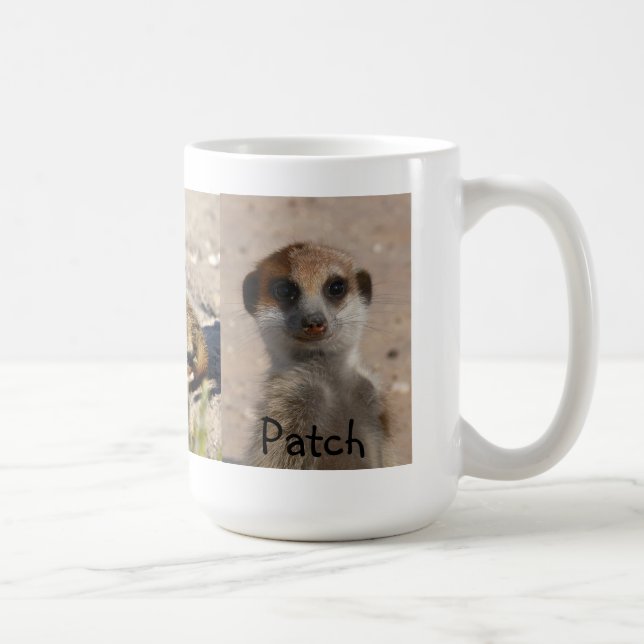 Patch Meerkat Mug (Right)