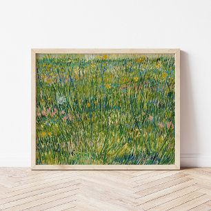 Patch of Grass   Vincent van Gogh Poster