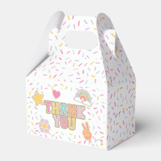 Patch Preppy Thank You Birthday Favour Box