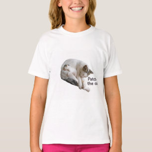 PATCH THE CAT AND HER KITTEN  T-Shirt